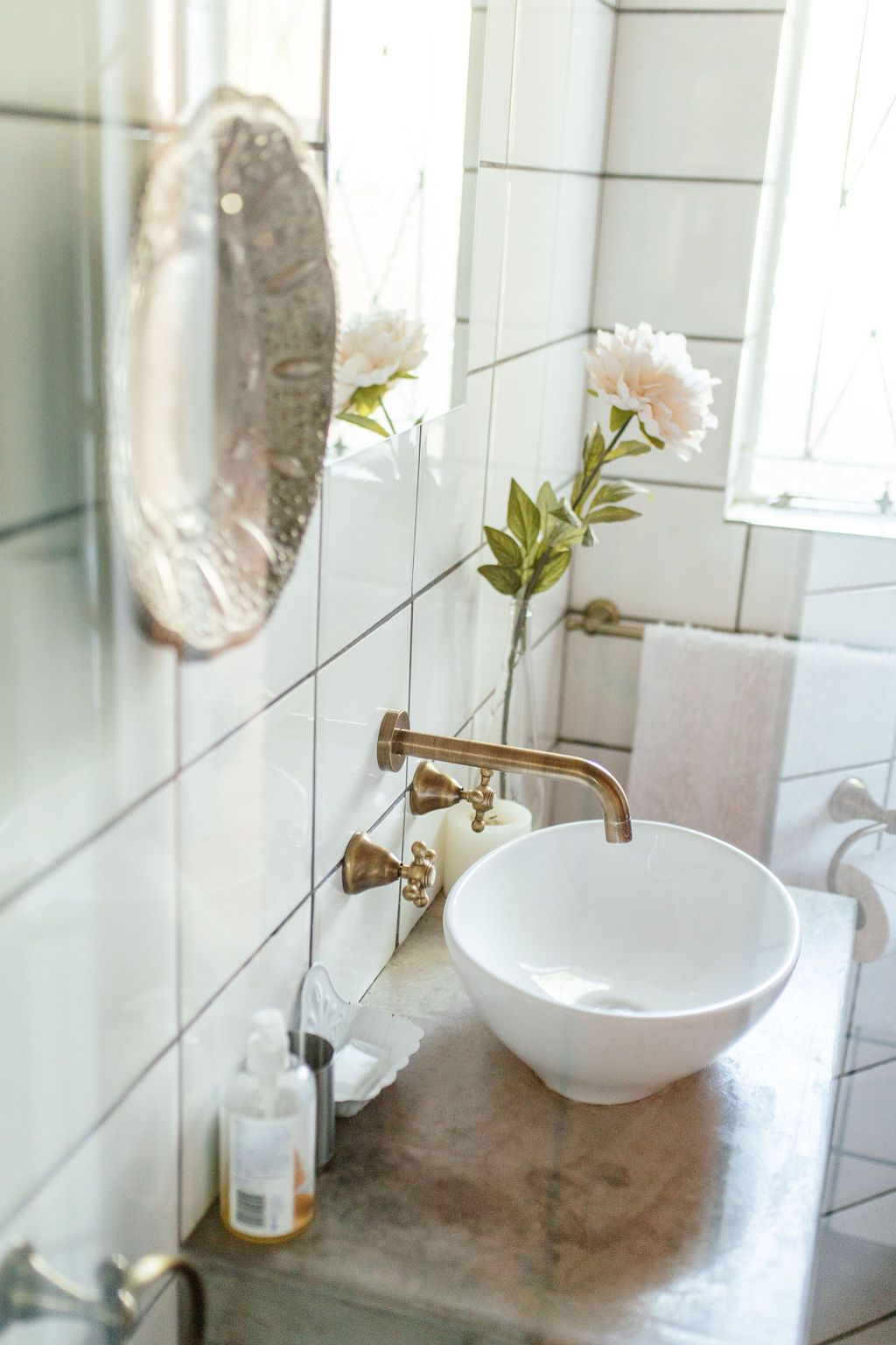 Stylish bathrooms at Bet-el Guesthouse